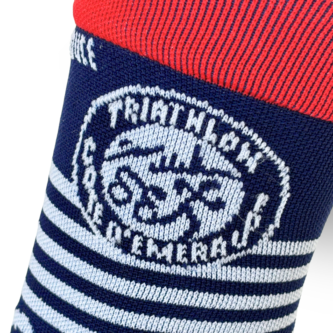 Chaussettes de cyclisme - La triathlon cote d'émeraude
