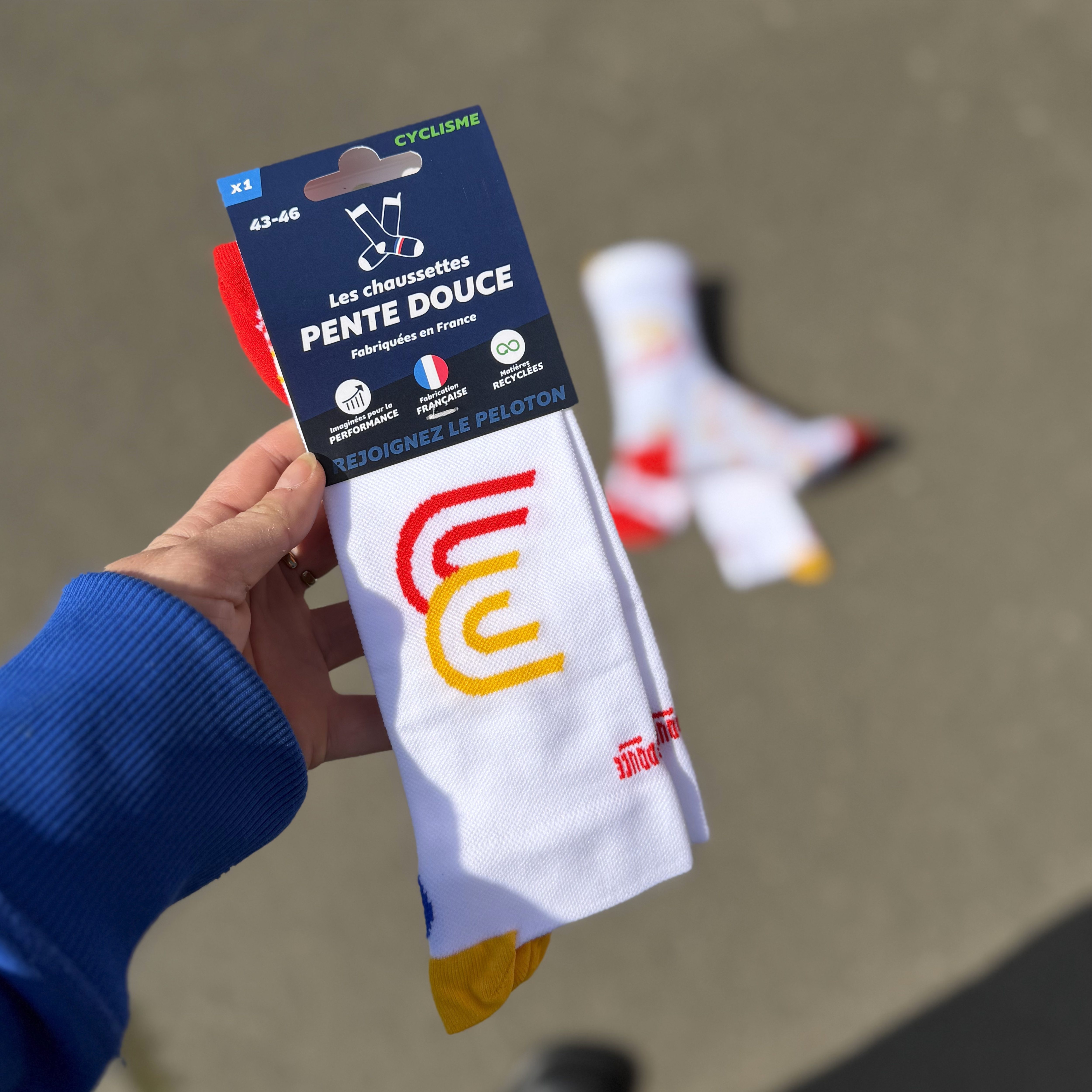 Chaussettes de cyclisme - Les boucles de la Mayenne