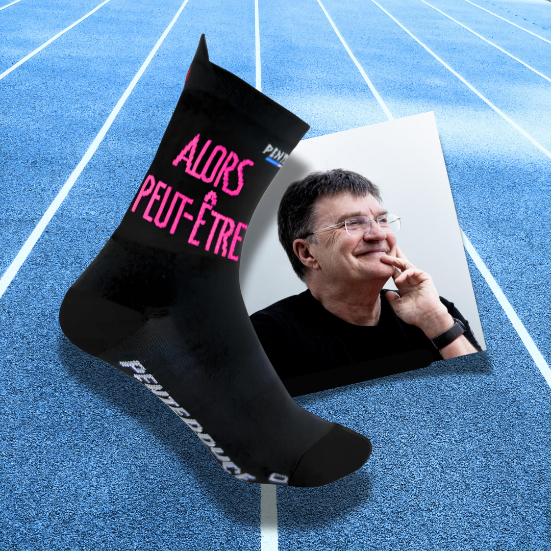 Chaussettes de running -  "Alors peut-être"