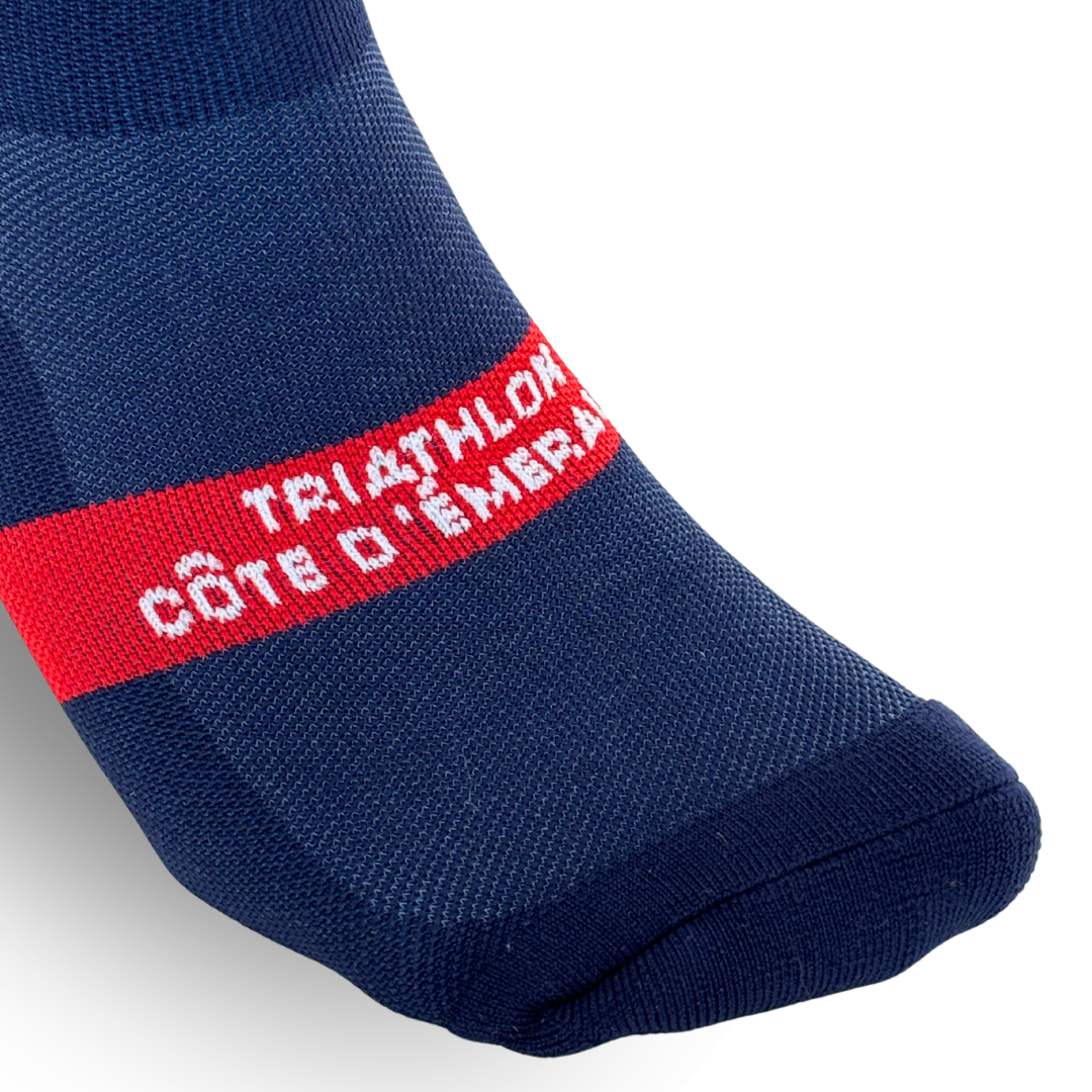Chaussettes de cyclisme - La triathlon cote d'émeraude