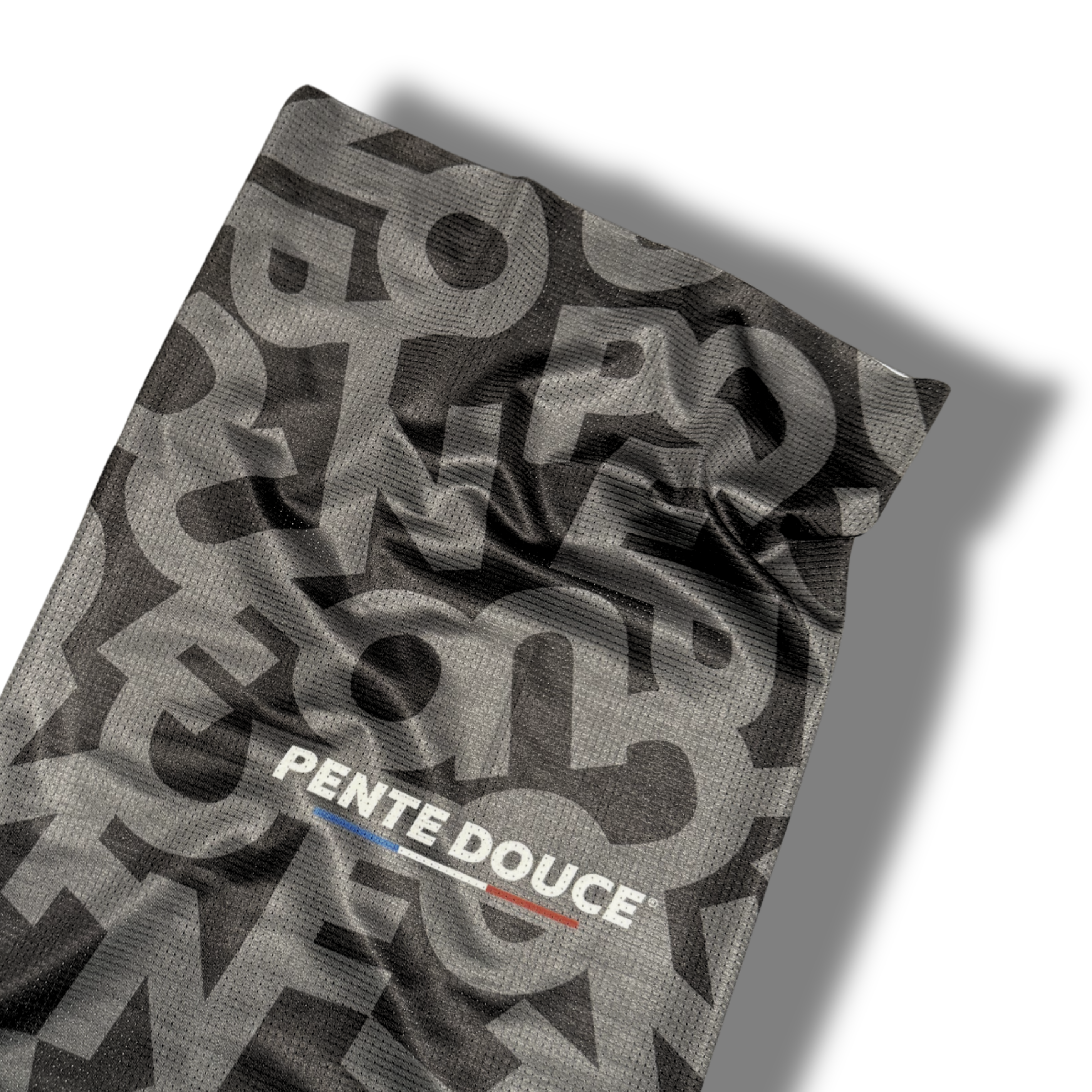 Tour de cou multifonction - Lettres grises