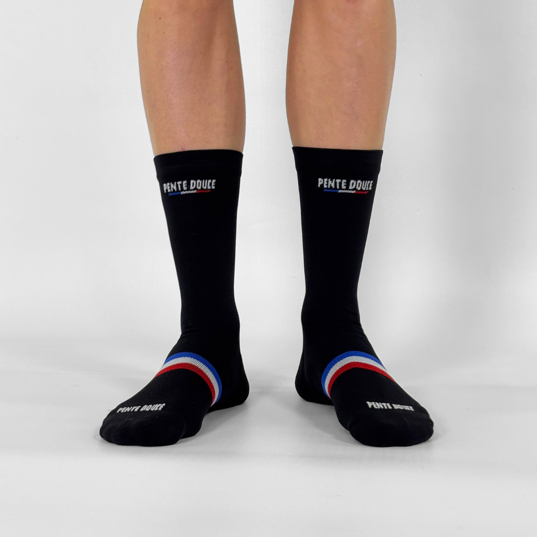 Chaussettes de cyclisme - La noire