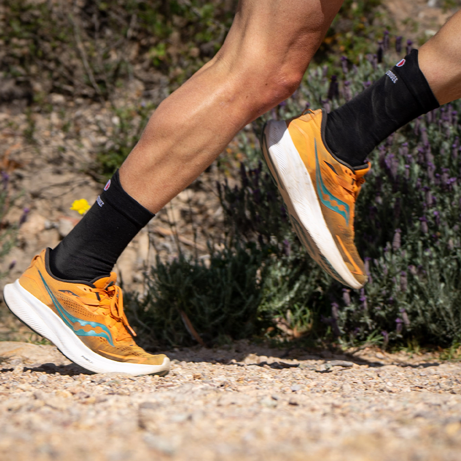 Chaussettes de running - La noire unie