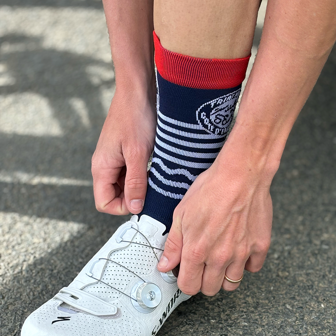 Chaussettes de cyclisme - La triathlon cote d'émeraude