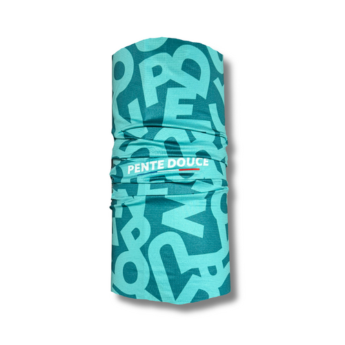 Tour de cou multifonction - Lettres bleues