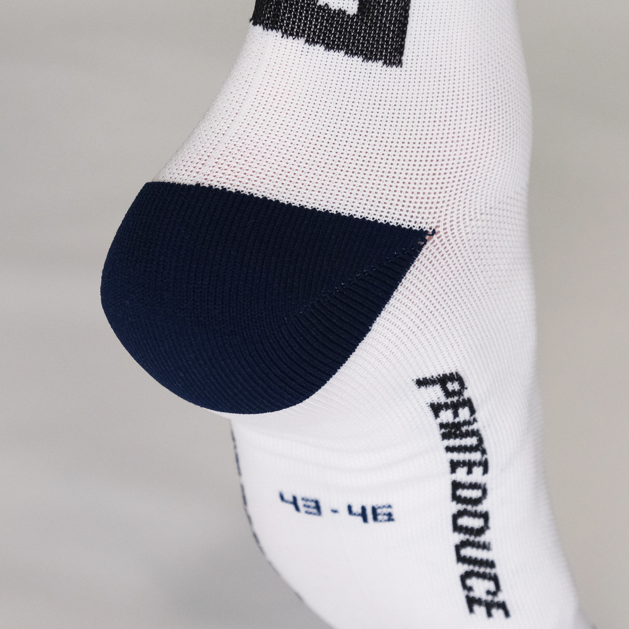 Chaussettes de cyclisme - La Blanche/bleu marine