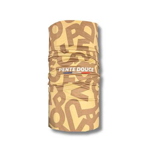 Tour de cou multifonction - Lettres beiges