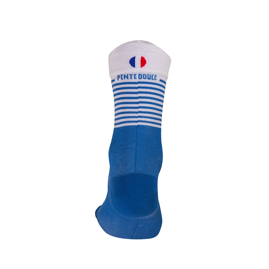 chaussettes de cyclisme la petite marinière pentedouce fabriquées en france